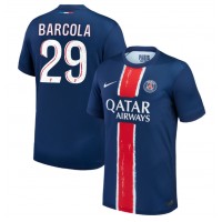 Paris Saint-Germain Bradley Barcola #29 Domáci futbalový dres 2024-25 Krátky Rukáv